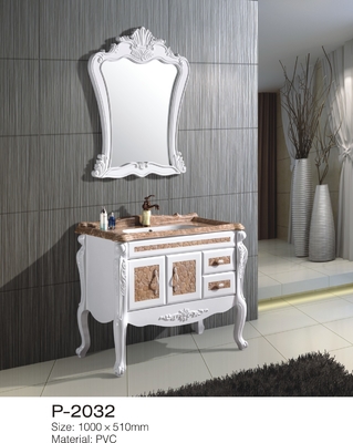 Çekmeceli Avrupa Modern Moda Beyaz Mermer Top Banyo Vanity